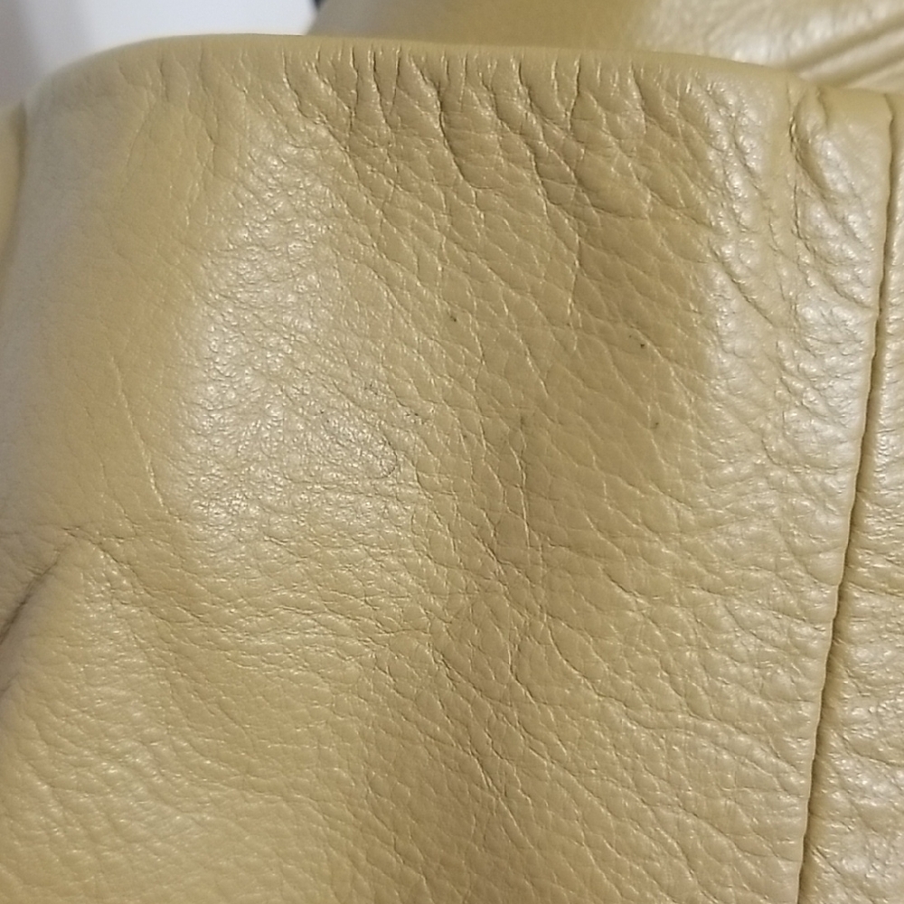 Colebrook 100% Leather Classic Tan Warm Long Button Down Coat Jacket Neutral - M - Picture 13 of 16